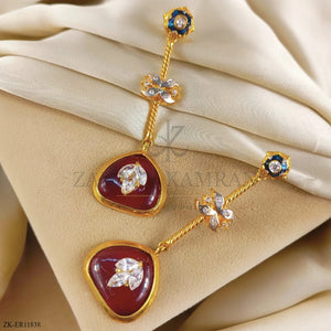 GARNET EARRINGS