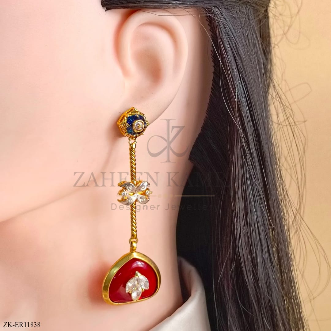 GARNET EARRINGS