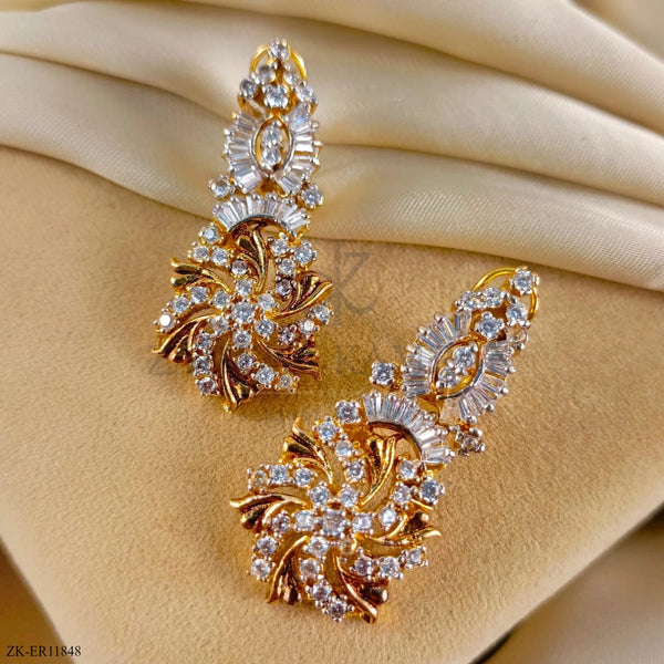 CUT STONES EARRINGS