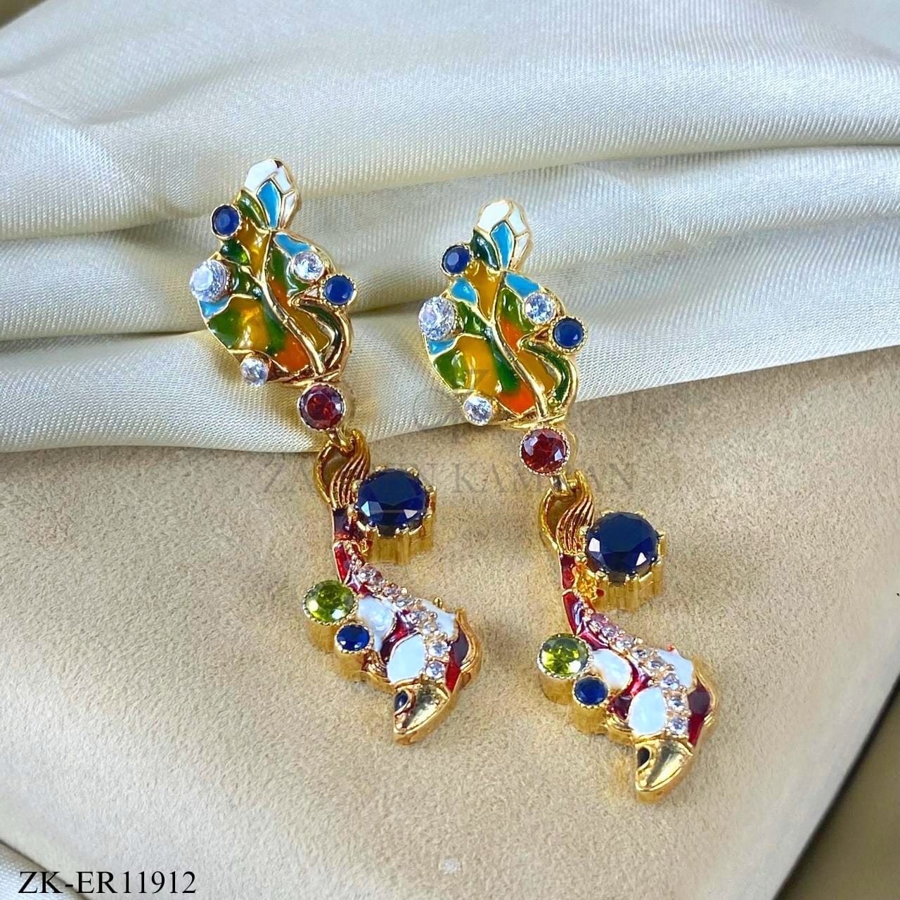 MULTI STONES EARRINGS