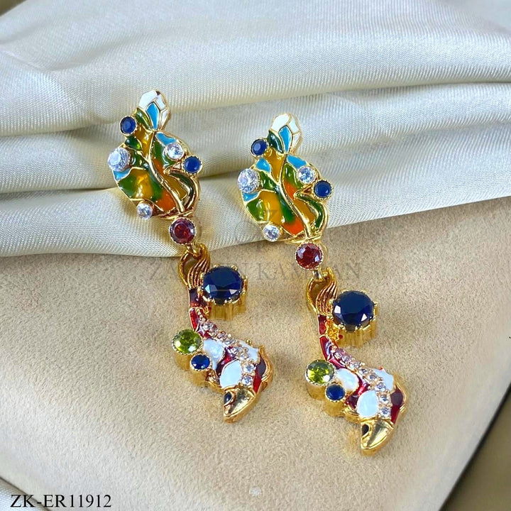 MULTI STONES EARRINGS