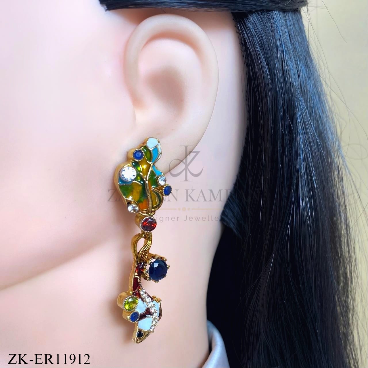 MULTI STONES EARRINGS