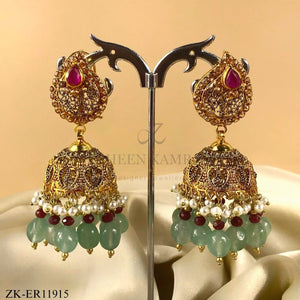 PINK ZIRCONIA EARRINGS