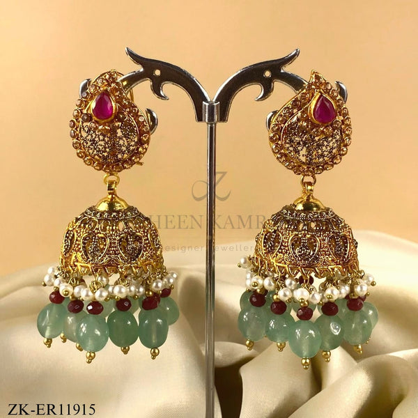 PINK ZIRCONIA EARRINGS