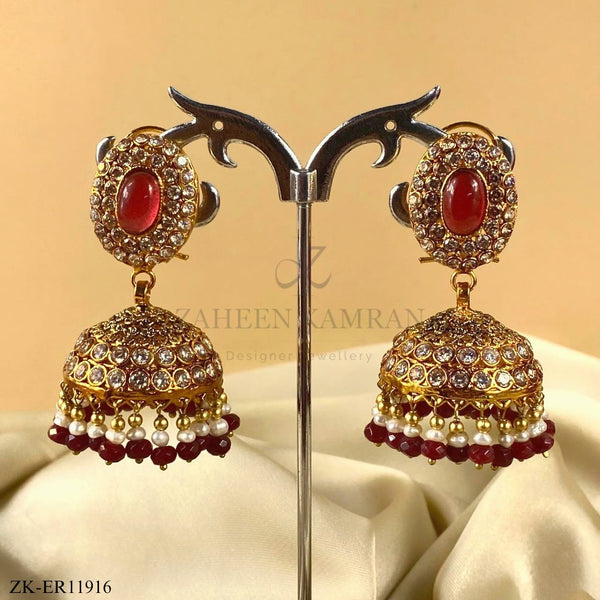 GARNET EARRINGS