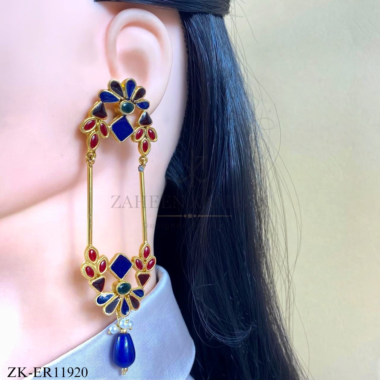 SAPPHIRE EARRINGS