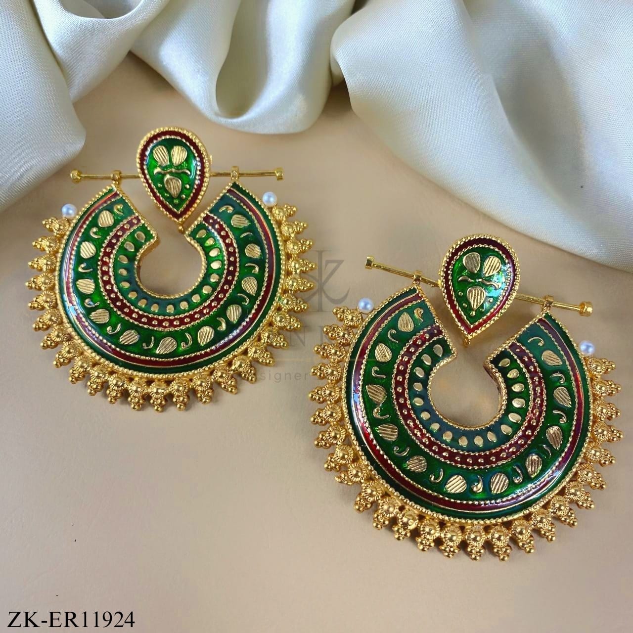 MEENAKARI EARRINGS