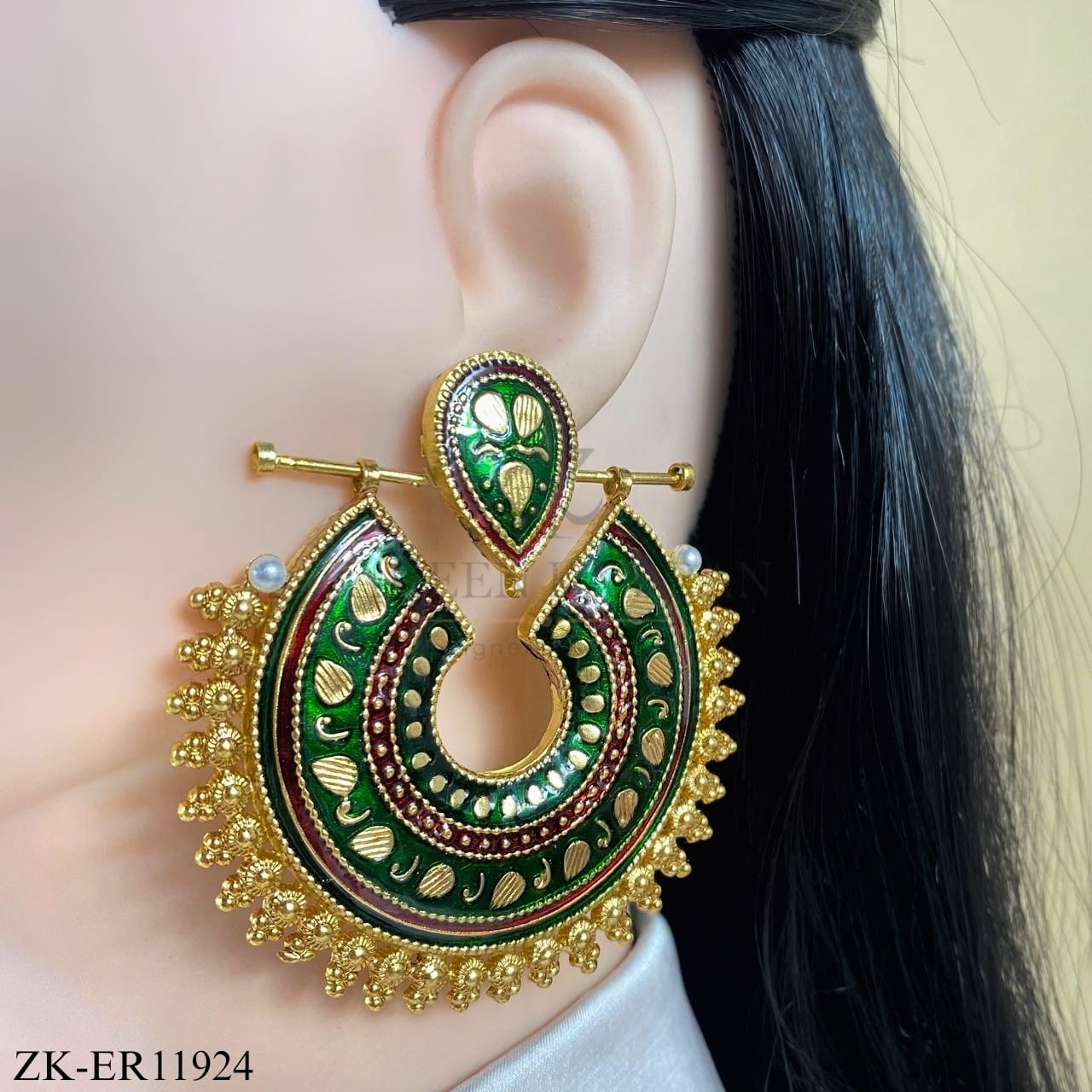 MEENAKARI EARRINGS