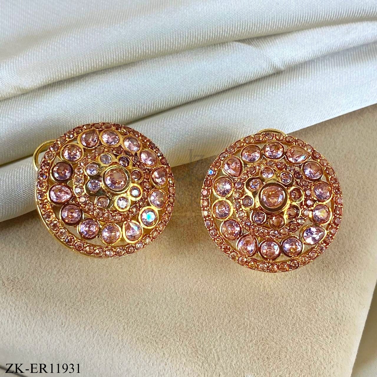 COFFEE STONES EARRINGS