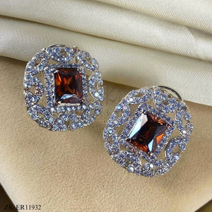 COFFEE STONES EARRINGS