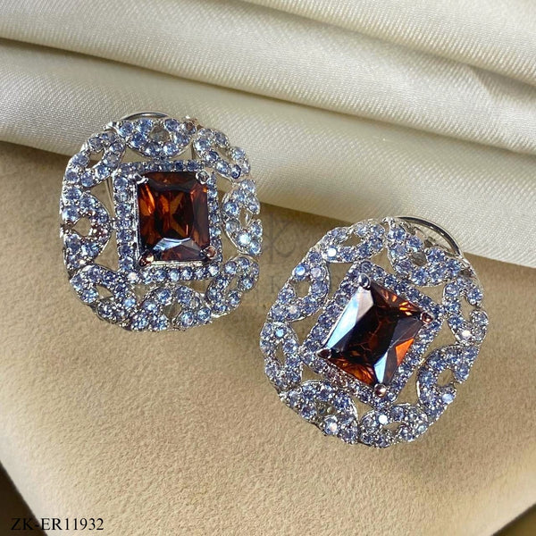 COFFEE STONES EARRINGS