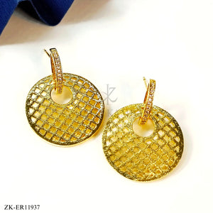 GOLDEN CIRCLE EARRINGS