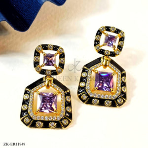 AMETHYST EARRINGS