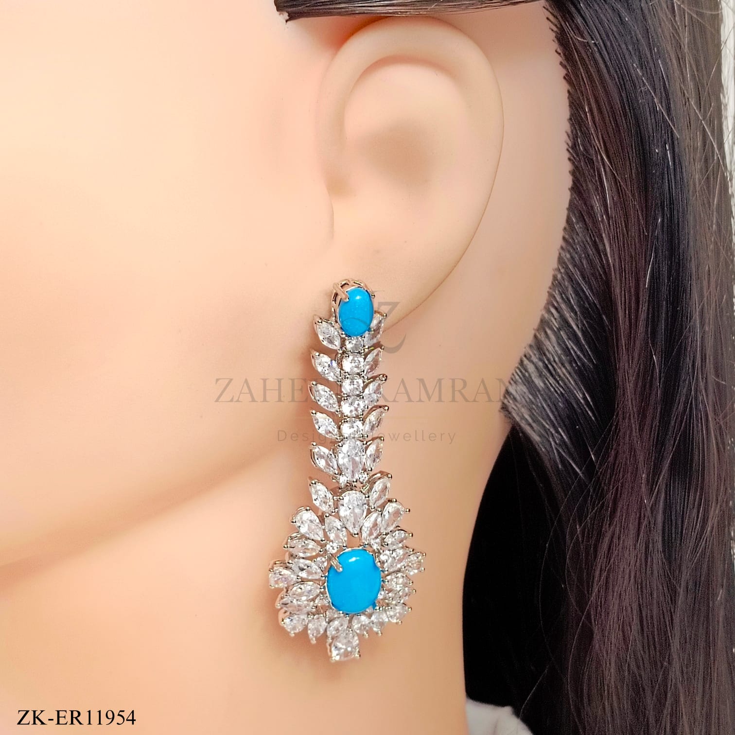 SHEESH SILVER EARRINGS