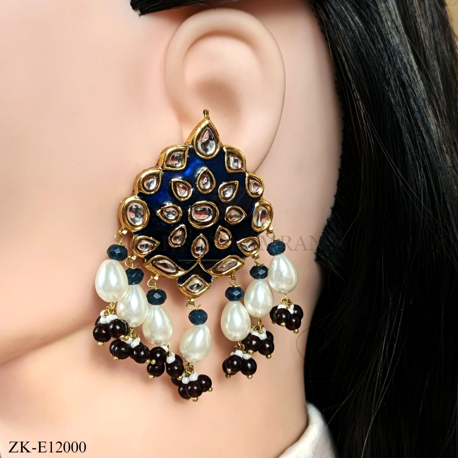 KUNDAN EARRINGS