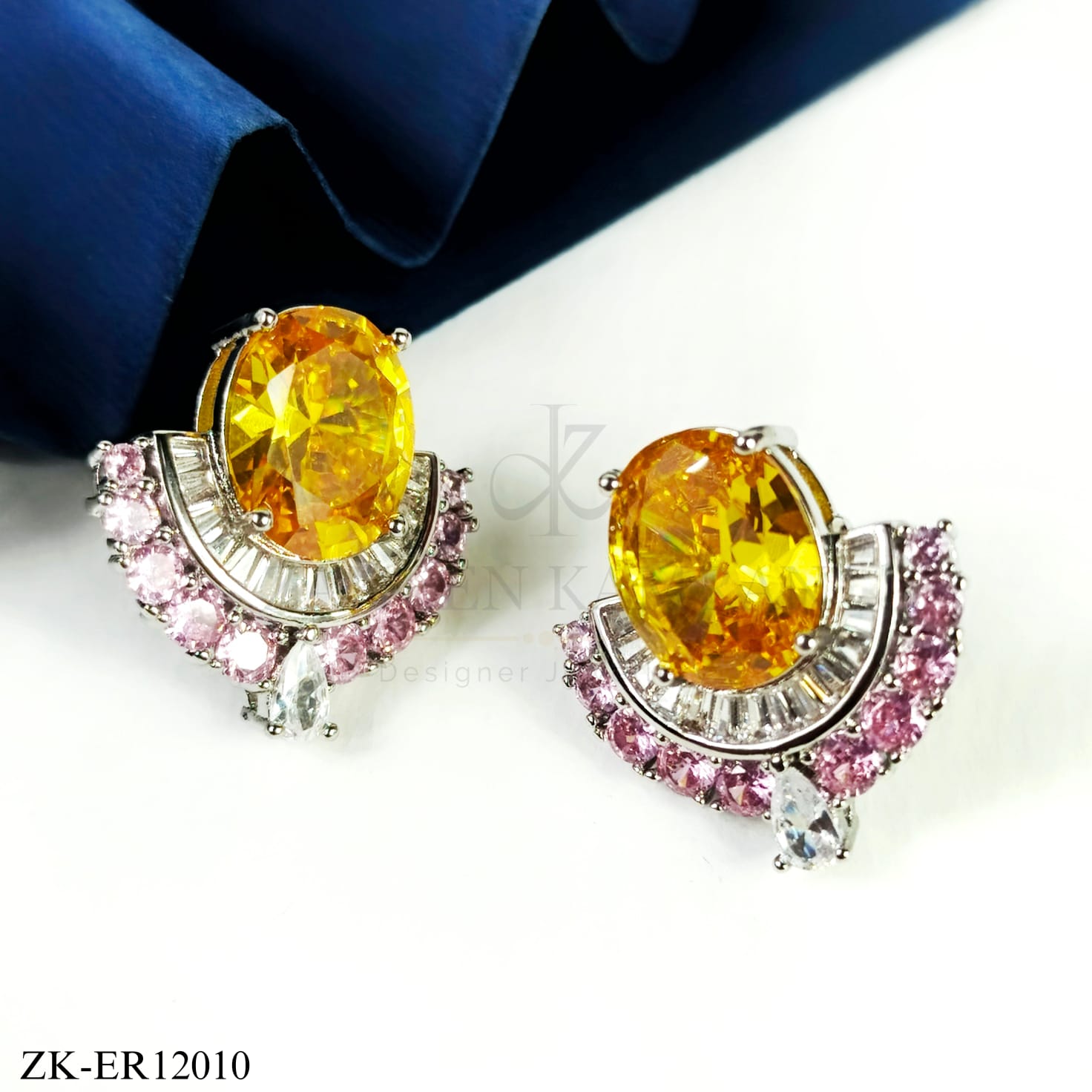 YELLOW JADE EARRINGS