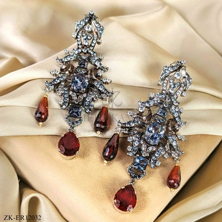 COFFEE STONES EARRINGS