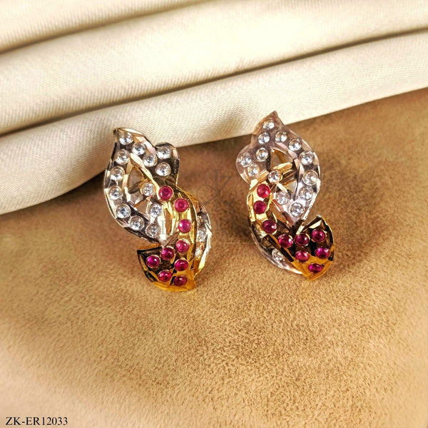 PINK ZIRCONIA EARRINGS