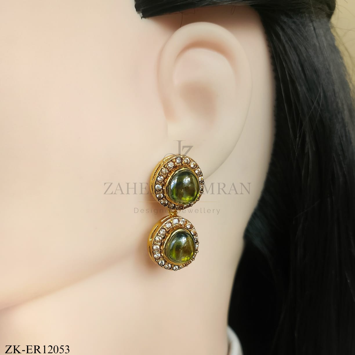 PERIDOT STONES EARRINGS