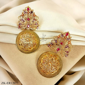 COFFEE STONES EARRINGS