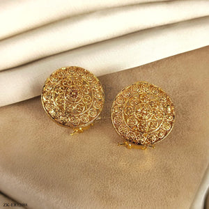 GOLDEN CIRCLE EARRINGS