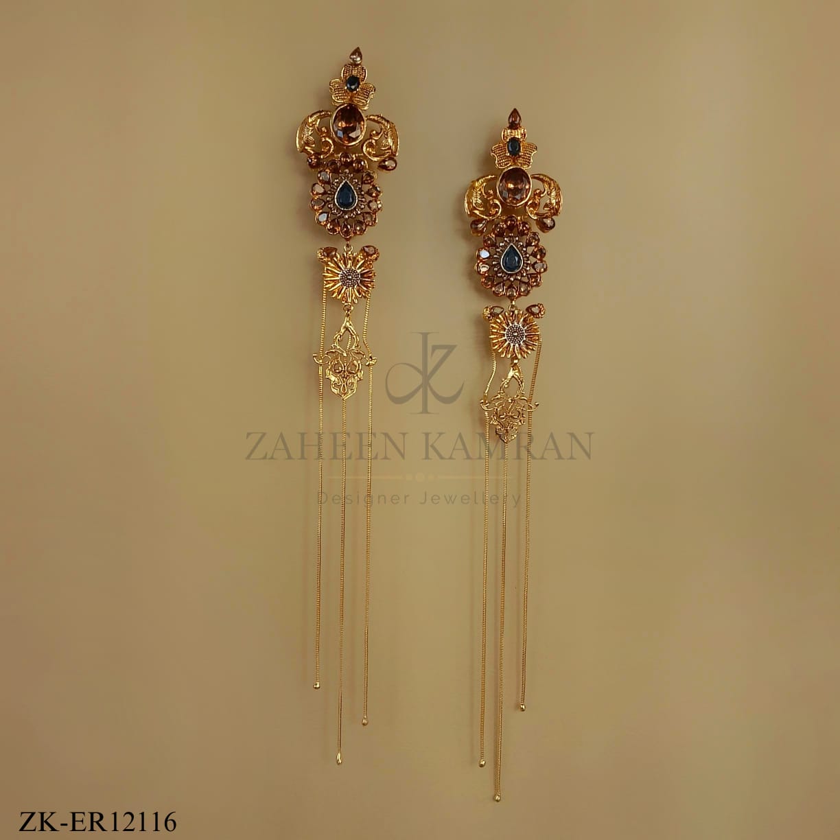 FLORA CHAIN EARRINGS