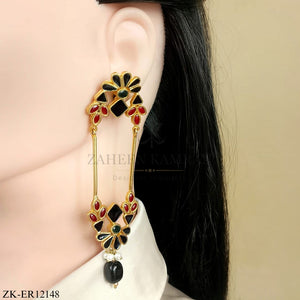 BLACK ONYX EARRINGS