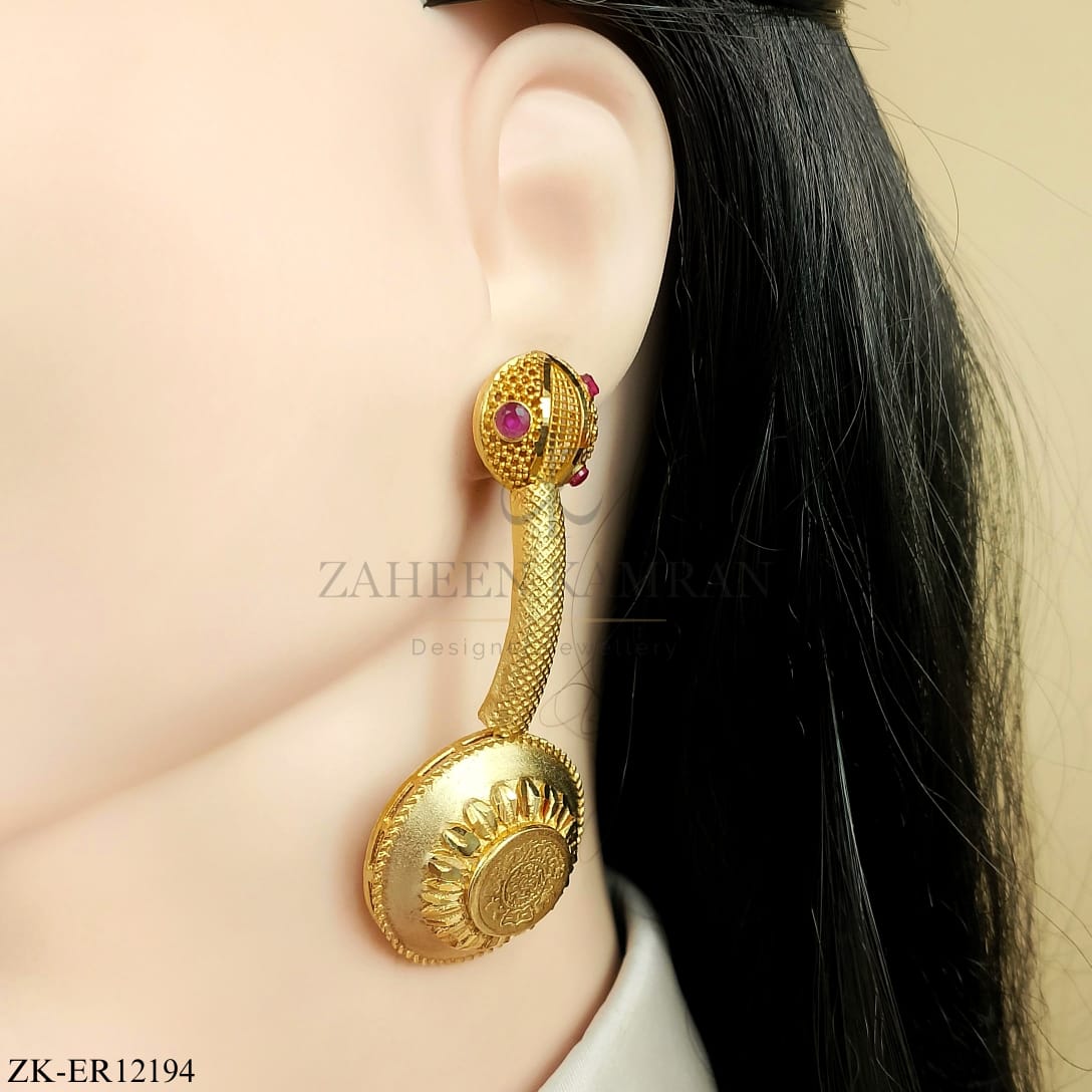 COIN STYLE EARRINGS