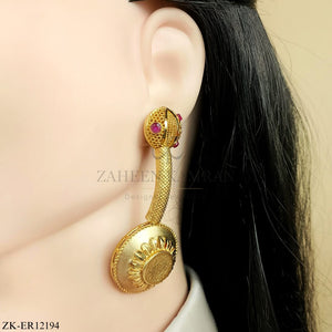 COIN STYLE EARRINGS