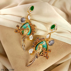 PEACOCK EARRINGS