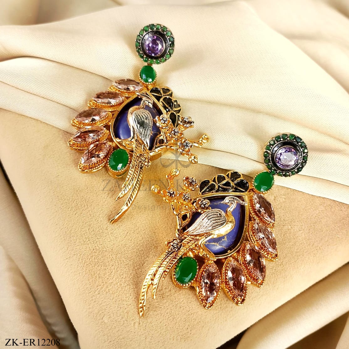 PEACOCK EARRINGS