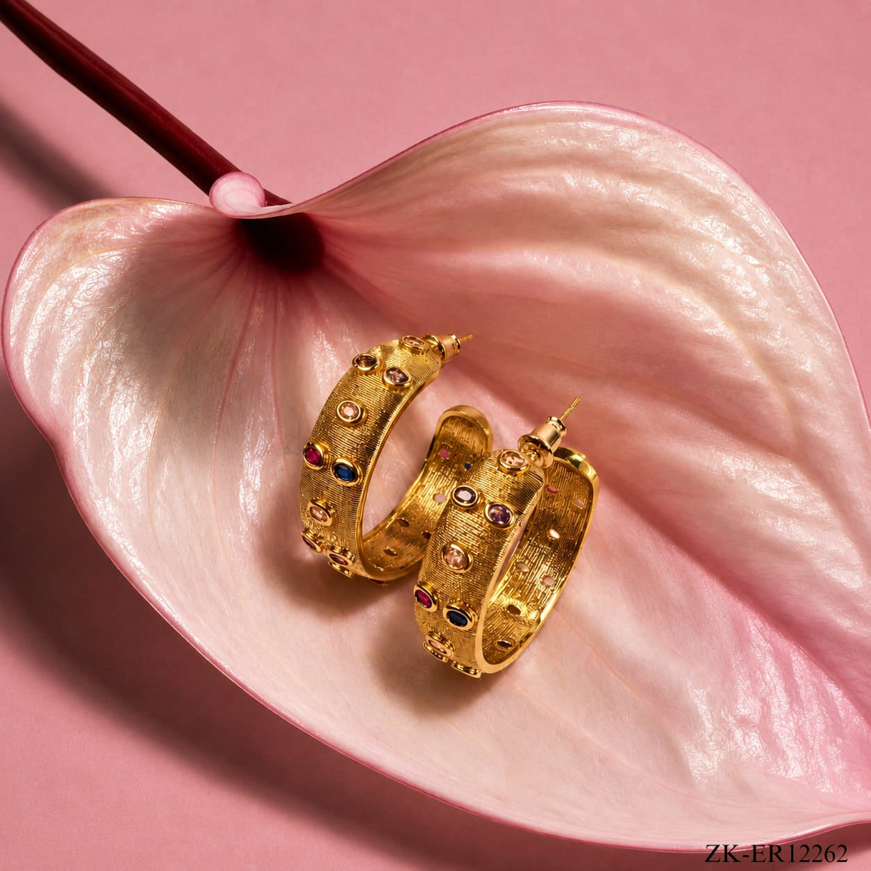 MULTI GEMS EARRINGS