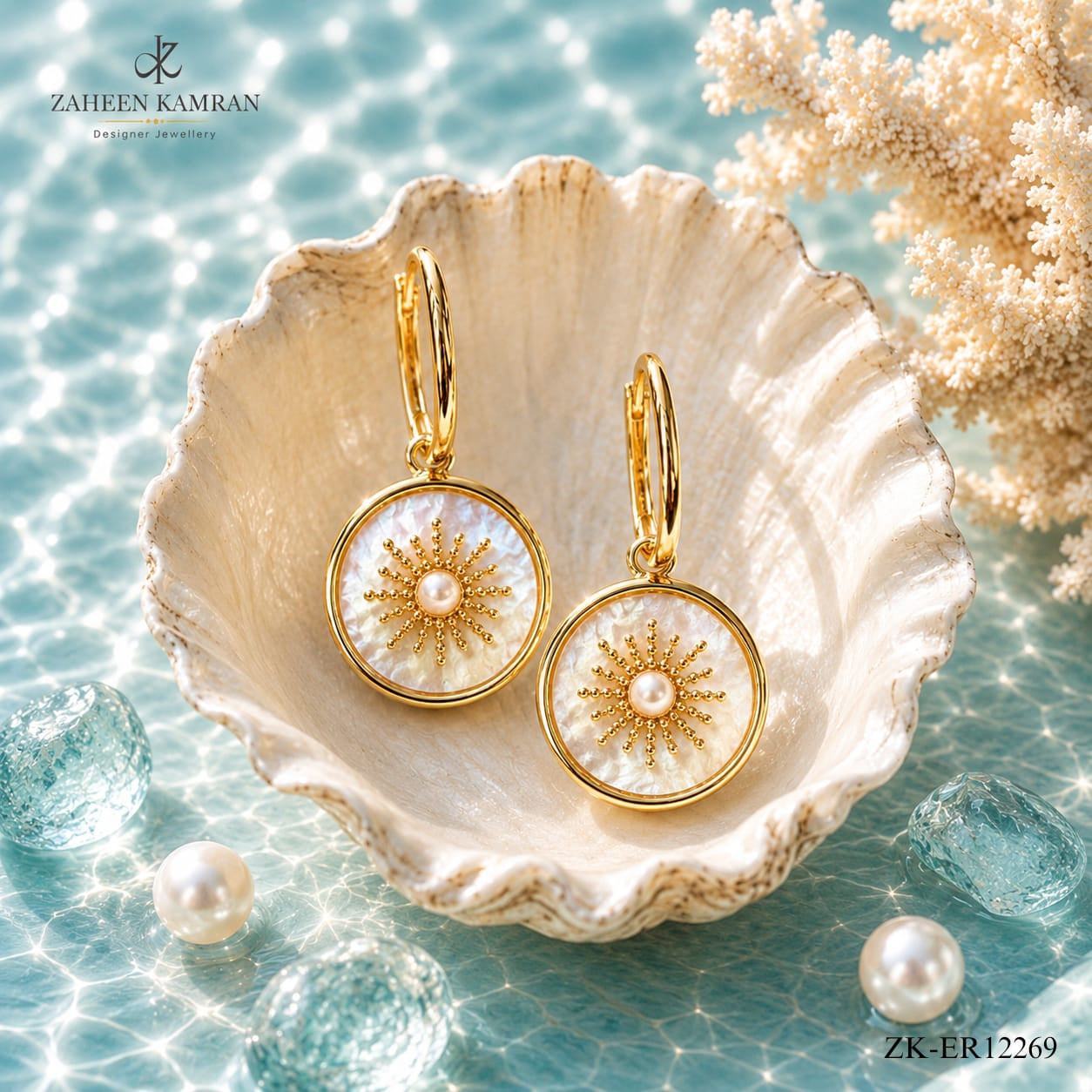 SUNBURST EARRINGS