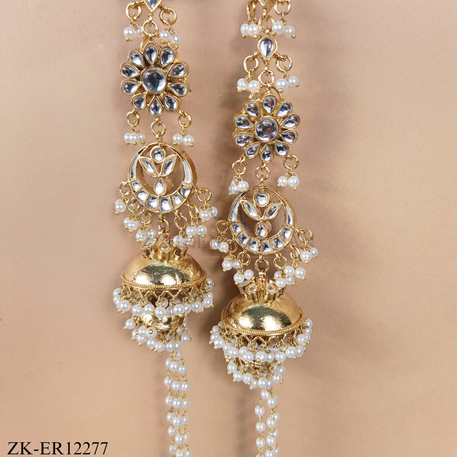 FLORET KUNDAN EARRINGS