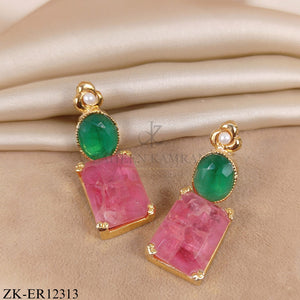 EMERALD FLORA EARRINGS