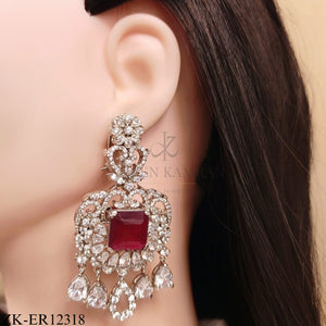 RUBY FLORA EARRINGS