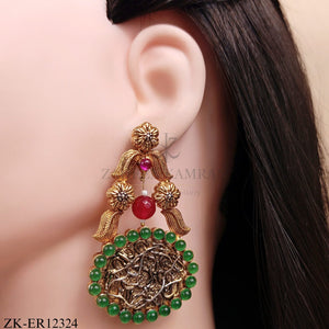 FLORAL MOTIFS EARRINGS
