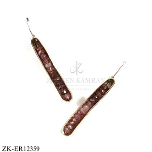 925 AMETHYST EARRINGS