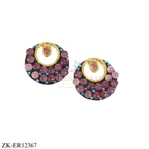 925 AMETHYST EARRINGS