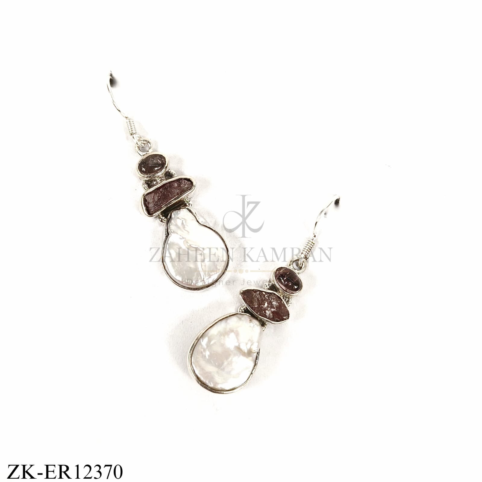 925 AMETHYST EARRINGS