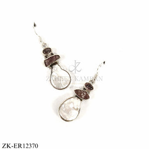 925 AMETHYST EARRINGS