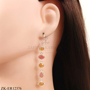 925 RUBY EARRINGS