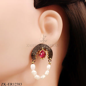 925 PEARL DROPS EARRINGS