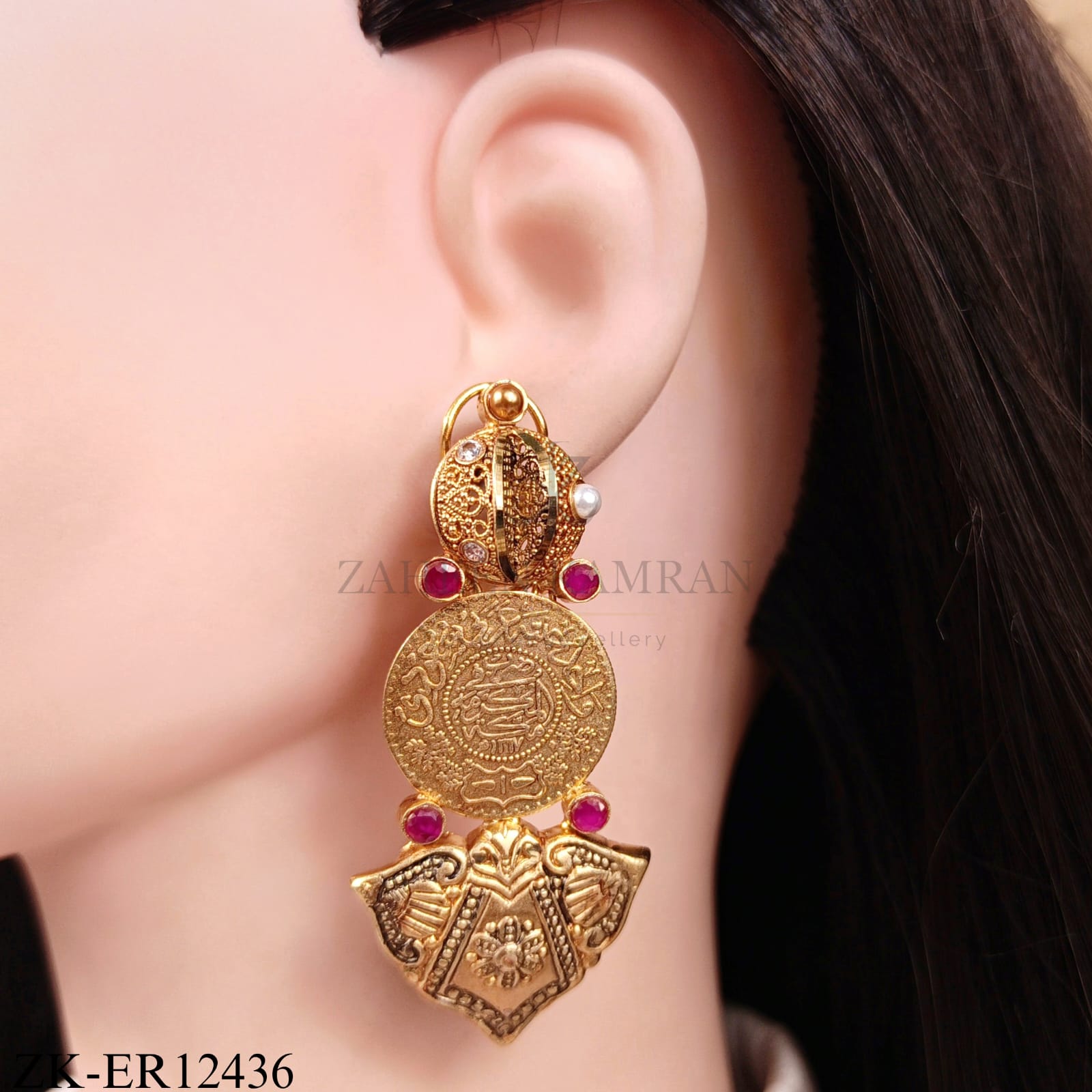 CALLIGRAPHY EARRINGS