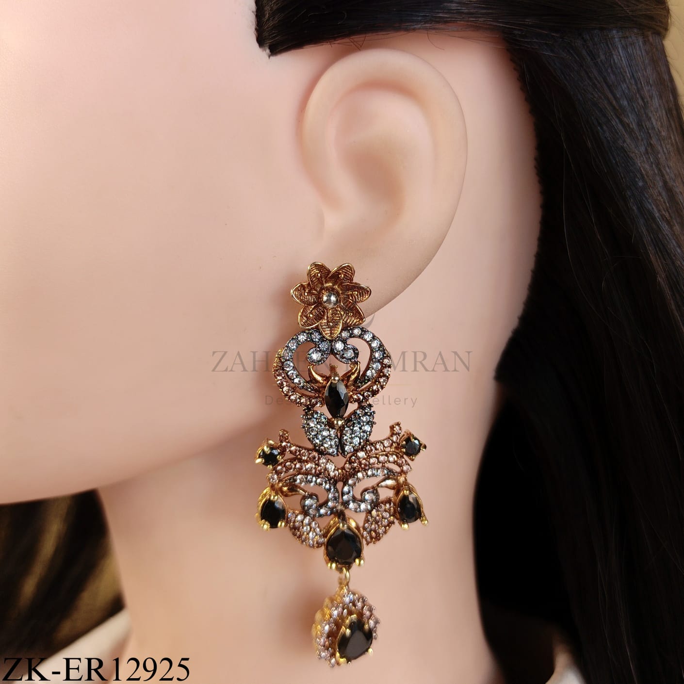 BLACK ONYX EARRINGS