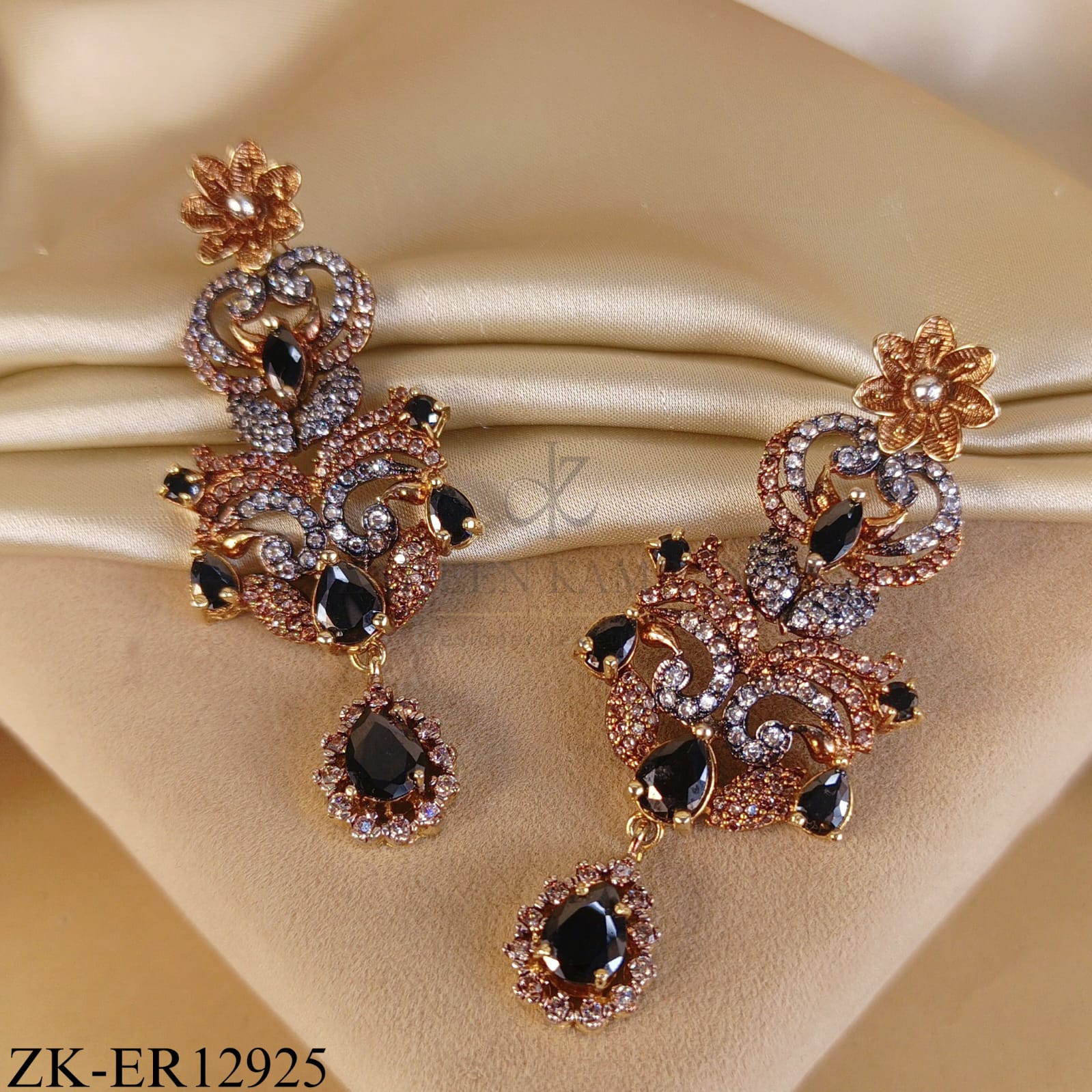 BLACK ONYX EARRINGS