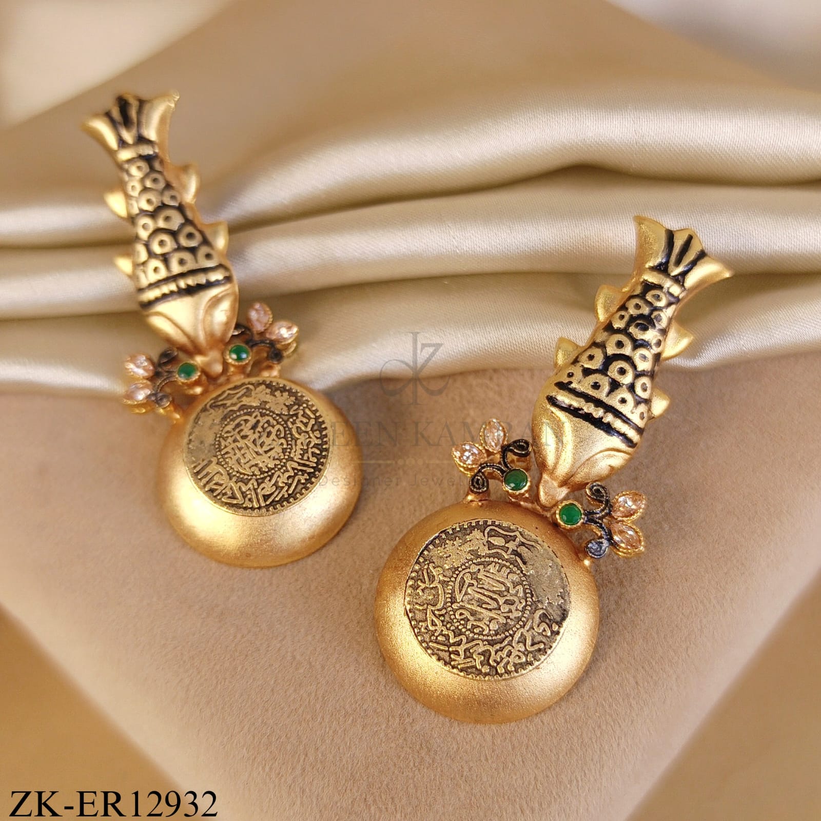 GOLDEN FISH EARRINGS