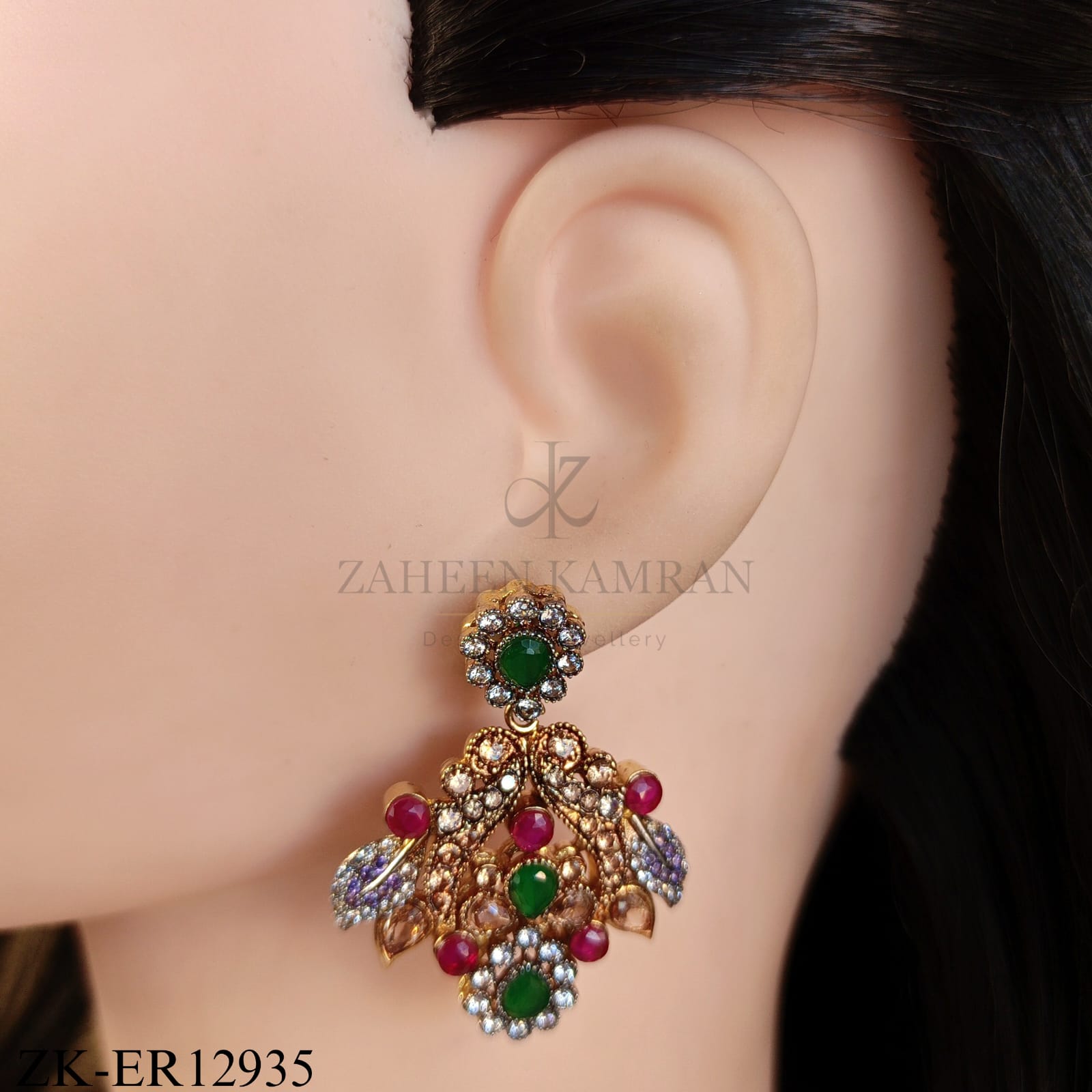 MULTI STONES EARRINGS