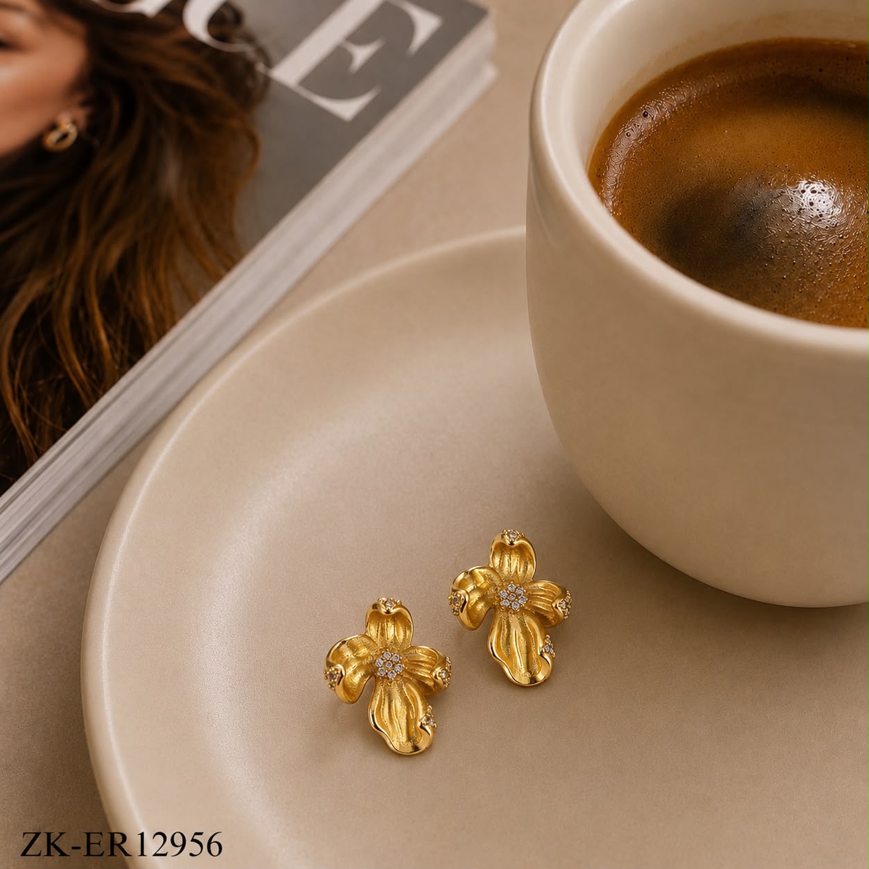 FLORAL EARRINGS