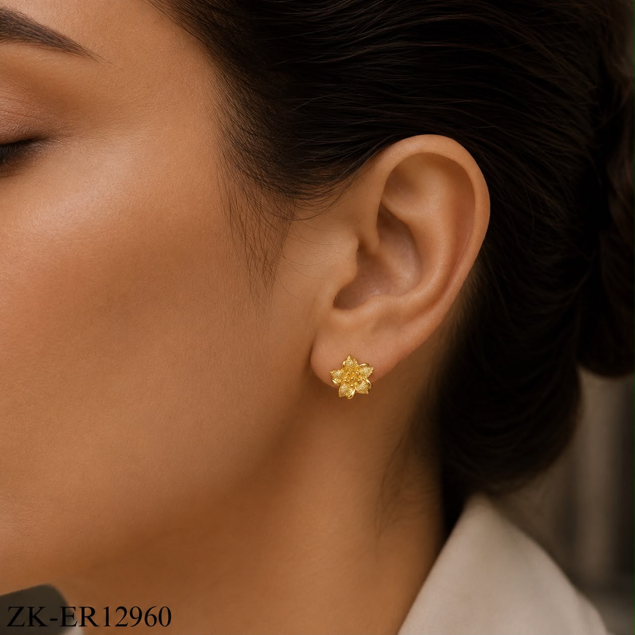 PETALS FLORAL EARRINGS